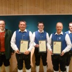 Ehrungen aktiver Mitglieder des Musikvereins Frauenriedhausen