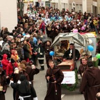 Faschingsumzug in Höchstädt